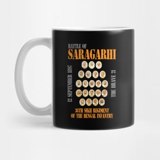 Battle of Saragarhi The Brave 21 Mug